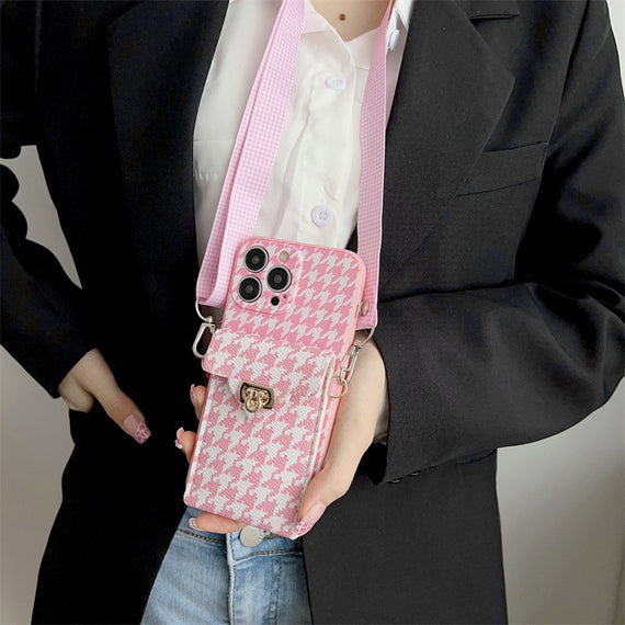 Cross-body Strap Lanyard Phone Case