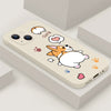 Corgi Cartoon Silikon Soft Cover Handyhülle