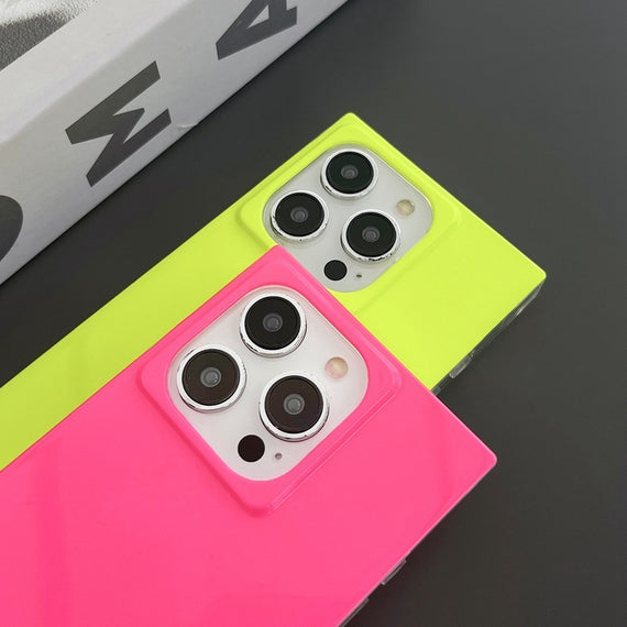 Summer Fluorescent Applicable Phone Case Square