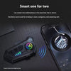 Helmet Bluetooth Headset Y10 Intercom Built-in Integrated Waterproof Motorcycle Take-out Rider Full Face Helmet Half Helmet High Sound Quality