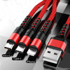 Câble de charge rapide Android tressé One With Three Data
