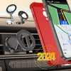 Magnetische Autotelefonhalterung, faltbarer Ganzmetall-Telefonhalter für das Auto, stärkster Magnet, Armaturenbrett-Telefonhalterung für Telefon