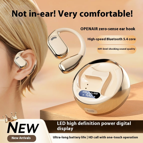 Ultra-long Life Battery Non In-ear New Bluetooth Headset