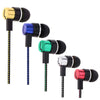 Braided Wiring In Ear Electroplating Headset