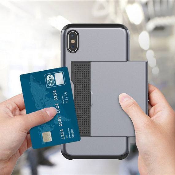 Armor Card Mobile Phone Case Drop Protection Cover