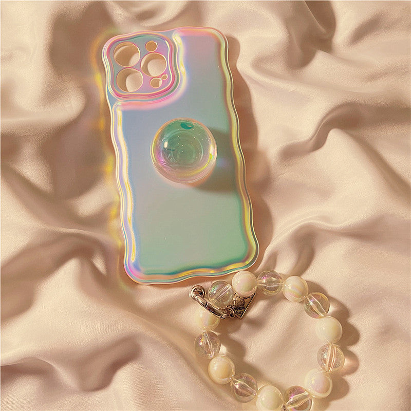 Laser Chain Bracket Phone Case Protective Cover