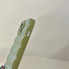 Solid Color Plaid Olive Green Applicable Phone Case
