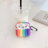 Compatible with Apple, Rainbow silicone protective sleeve