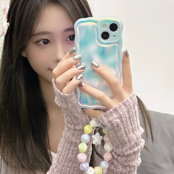 Laser Wave Edge Phone Case Silicone