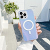 Transparent Frosted Magnetic Mobile Phone Case