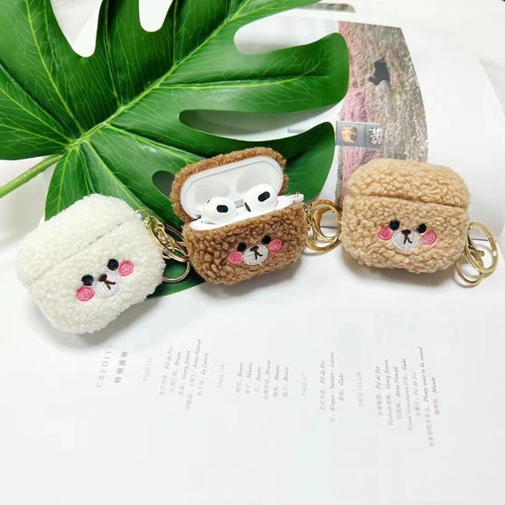 Cute Plush Earphone Cover Protection
