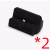 Compatible avec Apple, station d'accueil Micro USB Type C, support de chargeur pour iPhone 7 8 Plus XS Xiaomi 8 9 A1 A2 Redmi 4 4X 5 5A 6A 7 7A