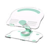 Support de tablette en acrylique rotatif et pliable, antidérapant