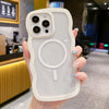 Magnetische Shell Wave Soft Phone Case