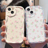 Fashion Brand Creme Muster Transparent Hülle 15 Handyhülle Blumen