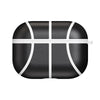 Compatible with Apple, Compatible with Apple , Applicable To Apple Airpods Pro Protective Sleeve NBA Basketball Headset Protective Shell Handmade Leather Anti-fall Protection