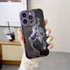 Neu Dunkel Lila Apple 14 Telefon Fall Landschaft Berggipfel
