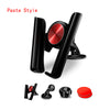 Support de téléphone portable élastique pour voiture, serrage automatique
