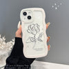 Rose Transparente Handyhülle All-inclusive Big Wave Silikon Soft Case