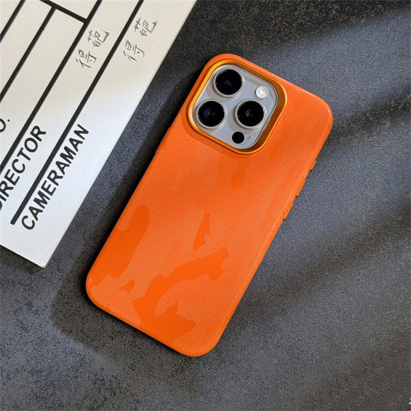 Handyhülle Advanced Simple Camouflage Leder Magnetisch