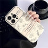 Großes Fenster Furnier Telefon Fall Silikon Soft Case