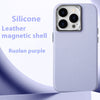 Silikon All-inclusive Leder Handyhülle Magnetische Saugnapf