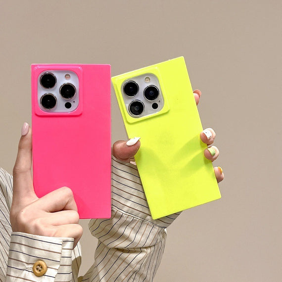 Summer Fluorescent Applicable Phone Case Square