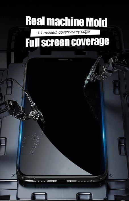 6D Full Curved Glass on For iPhone 16 13 11 Pro Max X XS XR 12 Pro mini Screen Protector Tempered Glass For iPhone 13 14 15 Pro