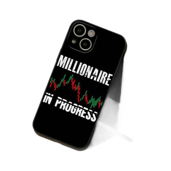 English Grid He Back Cover Painted Drop-resistant Phone Case