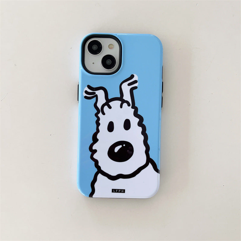 Cartoon Niedliche Sonde Hund Handyhülle