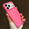 Candy Color Silicone Protective Phone Case For iPhone 17 Pro Max 17 Air 17 Pro Shockproof Matte Soft TPU Bumper Back Cases Cover