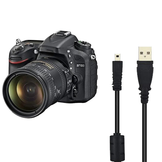 USB Battery Charger Data Sync Cable for Camera Cybershot DSC-W800 W810 W830 W330 W710s