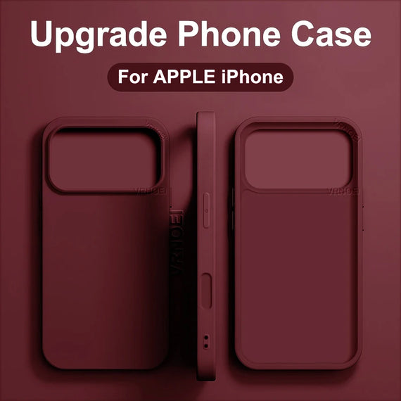 For iPhone 17 Pro Max Case Upgrade Phone Case For iPhone 11 12 13 14 15 16 Pro Max Plus Air Cases Shockproof Cover Accessories