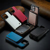 Wallet Case with Card Holder for iPhone 16 15 14 13 12 11ProMax RFID Blocking PU Leather Folio Shockproof Cover Strap Zipper