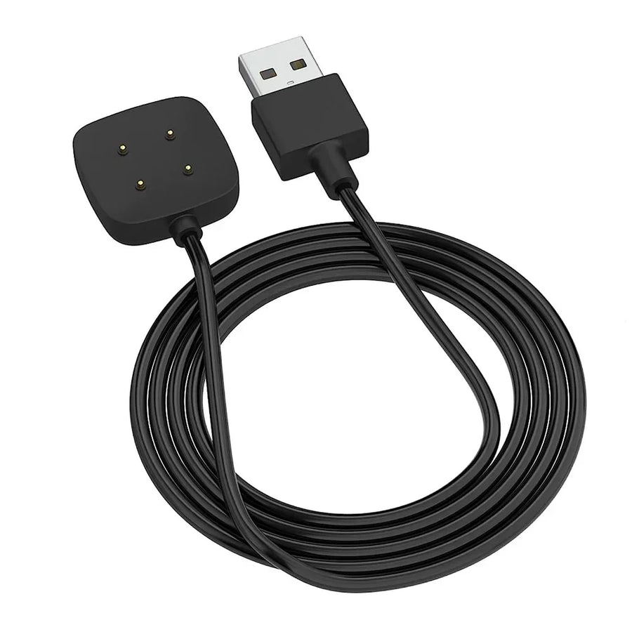 Charger For Fitbit Versa 3&4/ Sense 1&2 Charging Cable Replacement USB Charger Dock Stand Adapter Magnetic Smartwatch Accessory