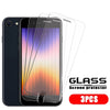 4Pcs For iPhone SE 2022 Glass iPhone SE 2022 2020 7 8 Plus Tempered Glass Transparent Clear 9H Screen Protector iPhone SE 2022