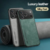 Leather Sheepskin Soft Case For iPhone 17 Pro Max 17 Air 16 Pro Max 16 Plus 16e 16Pro 17Pro Max Cover Frame Shockproof Cases
