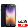 4Pcs For iPhone SE 2022 Glass iPhone SE 2022 2020 7 8 Plus Tempered Glass Transparent Clear 9H Screen Protector iPhone SE 2022