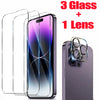 HD Screen Protection For iPhone 16 15 17 14 13 12 11 Pro Max Tempered Glass iPhone15 Pro Camera Lens Film iPhone16 Plus 13 Mini