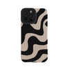 Minimalistische Zebra gestreifte Schutzhülle für Handy