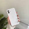 Fashion Simple Solid Color Phone Case Protection Cover