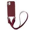 Flüssigsilikon-Handyhülle mit integriertem Lanyard