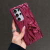 Three-dimensional Pleated Electroplating Phone Case