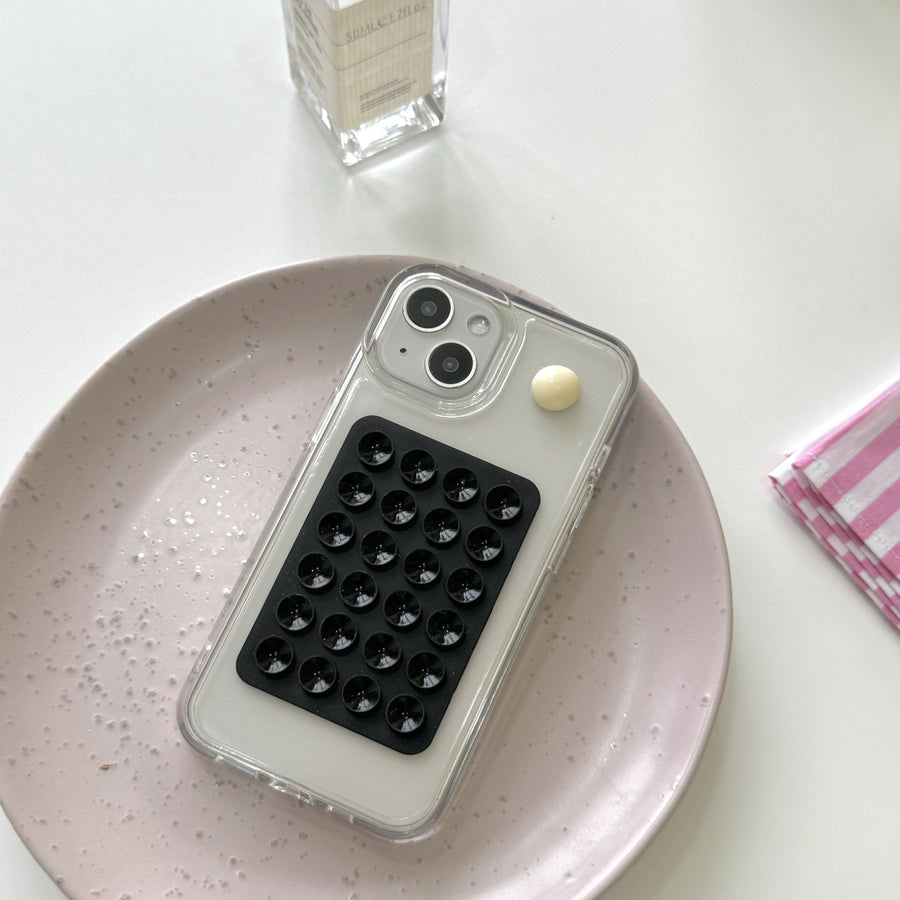 Minimalistische, kreative Stereo-Saugnapf-Telefonhülle