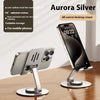 Support de téléphone portable rotatif pliable en alliage d'aluminium
