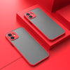 Contrasting Color Mobile Phone Hard Shell Anti-fall Frosted Protective Cover