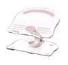 Support de tablette en acrylique rotatif et pliable, antidérapant