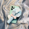 Fallfeste weiche Handyhülle mit Lollipop-Handventilator