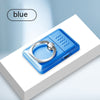 Support de téléphone portable multifonctionnel en porcelaine bleu et blanc avec allume-cigare