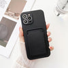 Card Fine Hole Liquid Phone Case